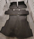 Weathertech Rubber Floor Mat Set Fits Tesla Model (2017-2023). Fixed Price $93.00.