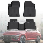 1ST+2ND Row Tpe Floor Mats Liners Set For 2024 2025 Hyundai Kona Heavy Duty 3PCS. Fixed Price $68.19.