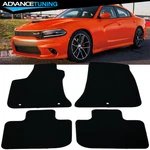 Fits 11-23 Dodge Charger Chrysler 300 Rwd Black Nylon Floor Mats Carpets 4PCS. Fixed Price $54.99.