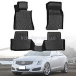 Tpe Row Floor Mats Liners For 2013 2014 2015 2016 2017 2018 2019 Cadillac. Fixed Price $84.19.