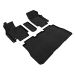 3D Maxpider 2024-2026 Fits Tesla Cyber Truck Elegant Black 1ST 2ND Row Floor Mat. Fixed Price $301.99.