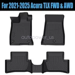 For 2021-2025 Acura Tlx Fwd & Awd Tpe All-weather Front Rear Floor Mats Liners. Fixed Price $73.19.