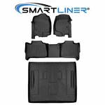 Smartliner Custom Fit Floor Mats Cargo Trunk Row 2007-2014 Yukon Tahoe. Fixed Price $194.25.