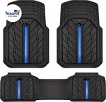 Rubber Floor Mats For Cars, Full Sets Deepdish,universal Size Trim-. Fixed Price $65.72.