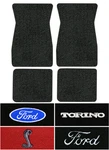 1968-1973 Ford Torino Floor Mats 4PC Loop. Fixed Price $148.95.