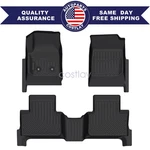 Tpe Floor Mats Liner For 2015 2016 2017 2018 Chevy Colorado/gmc Canyon Crew Cab. Fixed Price $66.15.