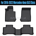 For 2016-2022 Mercedes-benz Glc Class Tpe All-weather Floor Mats Liners Set 3PCS. Fixed Price $79.09.