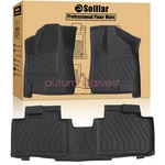 3D Car Floor Mats For 2010-2016 Cadillac Srx 2-ROW Liners Tpe All Weather. Fixed Price $83.19.