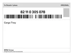 Genuine Bmw Cargo Tray 82-11-0-305-078 New. Fixed Price $51.67.