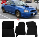 Fit 02-07 Subaru Impreza Wrx Sti Floor Mats Carpet Front Rear Nylon Black 4PC. Fixed Price $49.99.