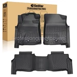 Fits 2013-2021 Toyota Land Cruiser / Lexus LX570 Tpe 3D Floor Mats Liner Black. Fixed Price $83.49.