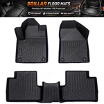 For 2015-2023 Jeep Cherokee 4-DOOR Tpe Floor Mats Liners Set All-weather Black. Fixed Price $68.99.
