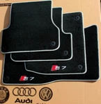 Audi A7 Sportback Genuine S7 Floor Mats 4G To 2017 Velour Fabric. Fixed Price $185.92.