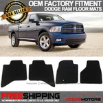 Fits 09-12 Dodge Ram Oe Fitment Floor Mats Carpet Front Rear 4PCS Black Nylon. Fixed Price $42.99.