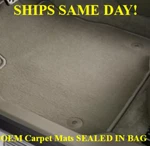 2016-2024 Oem Chevrolet Malibu Black Carpet Floor Mats Front Rear Sealed. Fixed Price $89.99.