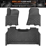 For 2025 2026 Dodge Ram 1500 Crew Cab Bucket Seat Floor Mats Liners Tpe Black. Fixed Price $85.09.