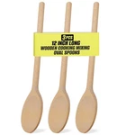 3-PCS 12 Long Beechwood Wooden Cooking Spoons Heat-resistant, Non-scratch .... Fixed Price $18.99.