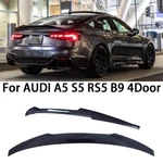 For Audi A5 RS5 B9.5 Sportback 2018-2025 Carbon Fiber Trunk Wing Spoiler. Fixed Price $138.00.