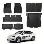 Fruka All-weather Tpe Floor Mats Tesla Model 3 Highland 2024-2026 7PCS. Fixed Price $85.49.