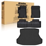 For Honda Civic Sedan 2012-2015 Tpe Floor Mats & Trunk Cargo Set 3X. Fixed Price $92.19.