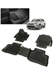 Toyota RAV4 2019-2025 Black All Weather Floor Mat Liner Genuine PT908-42215-20. Fixed Price $154.99.