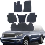 New Fits 2008-2022 Toyota Sequoia Front Rear Floor Mats Carpet Waterproof Velour. Fixed Price $37.23.