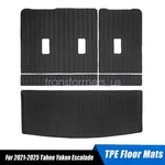 Tpe Trunk Cargo Liner+backrest Mats For 2021-2025 Chevy Tahoe Cadillac Escalade. Fixed Price $57.19.