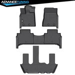 For 25-26 Nissan Armada & Infiniti QX80 All Weather 3D Floor Mats Liners Tpe. Fixed Price $76.99.