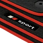 Audi R8 Velour Floor Mats 2007-2015 42 Red Sport. Fixed Price $87.00.