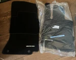 Oem Amg Velour Floor Mats Black Mercedes-benz Cle Coupe Original W236 Carpet. Fixed Price $145.00.
