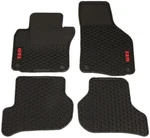 Genuine Volkswagen Monster Mat / Red Gti Logo (round Clip) 1K1-061-550-041. Fixed Price $123.43.