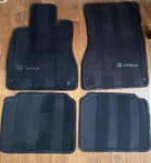 Lexus LS430 Carpeted Floor Mats Oem Black Part #PT208-50010-02. Fixed Price $449.50.
