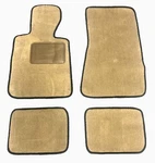 1984 - 1991 Bmw Series E30 Coupe / Sedan Floor Mats Light Beige Tan Black. Fixed Price $149.99.