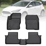 Tpe Front & Rear Floor Mats Liners All-weather Black 2012-2018 Ford Focus. Fixed Price $59.19.