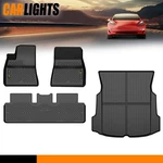 Fit For 2017-2023 Tesla Model All Weather Tpe Floor Mats Cargo Liner Full Set. Fixed Price $96.66.