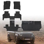 Tpe Floor Mats&trunk Cargo Liners For 2025-2026 Land Rover Defender 130 7&8 Seat. Fixed Price $147.49.