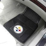 Fanmats 8752 Pittsburgh Steelers Heavy Duty Car Set - Pieces. Fixed Price $41.93.
