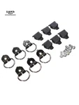 Mercedes X164 X166 Gl Ml Rear Trunk Cargo Chrome Tie Down Hooks Set Of 07-19. Fixed Price $99.99.