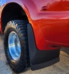 Husky Liner Rear No Drill Custom Fit Mud Flaps 99-2010 Ford F350 F450 Dually. Fixed Price $119.99.