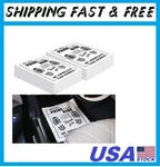 500PCS 17"W X 22"H Paper Floor Mats For Cars, Disposable White Automotive. Fixed Price $163.99.
