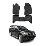 Omac Floor Mats Liner For Nissan Pathfinder 2010-2012 Black Tpe All-weather 4PCS. Fixed Price $79.99.