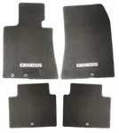 Oem 2011-2014 Hyundai Genesis 4PC Brown Carpet Floor Mats U8140-3M002-M5. Fixed Price $42.50.