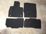 Oem 23-25 Ford Explorer Black Carpet Floor Mats W/ Embroidered Logos Set 4. Fixed Price $59.00.