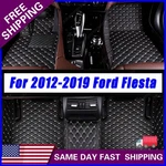 Microfiber Leather Floor Mats Liner Front & Rear Set 2012-2019 Ford Fiesta. Fixed Price $50.07.