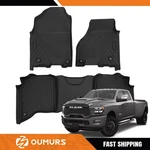 Oumurs Tpe Floor Mats Liners For 2019-2025 Ram 2500/3500 Crew Cab All Weather. Fixed Price $81.95.