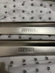 2005-2009 Ferrari F430 Door Sills Driver + Passenger Set Metal Oem Original. Fixed Price $399.00.