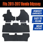 New Front & Rear Floor Mats Carpet Waterproof Velour For 2011-2017 Honda Odyssey. Fixed Price $47.19.