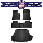For 2025 Toyota Camry Gas Hybrid 2ROW Tpe Floor Mats+trunk Cargo Liner Anti-slip. Fixed Price $90.09.