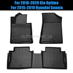 For 2016-2020 Kia Optima 2015-2019 Hyundai Sonata Tpe Floor Mats Liners Set New. Fixed Price $61.69.