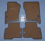 Land Rover LR3 Rubber Backed Carpet Floor Mats Brown Genuine Oem 2005 2007. Fixed Price $229.95.